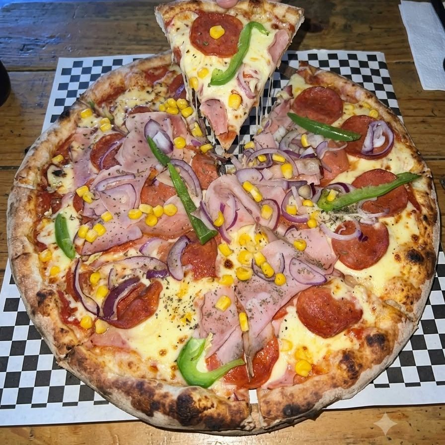Pizza explosión de Sabores 33CM