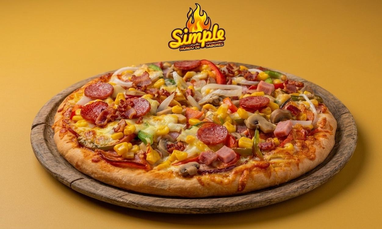 Pizza mundo de sabores