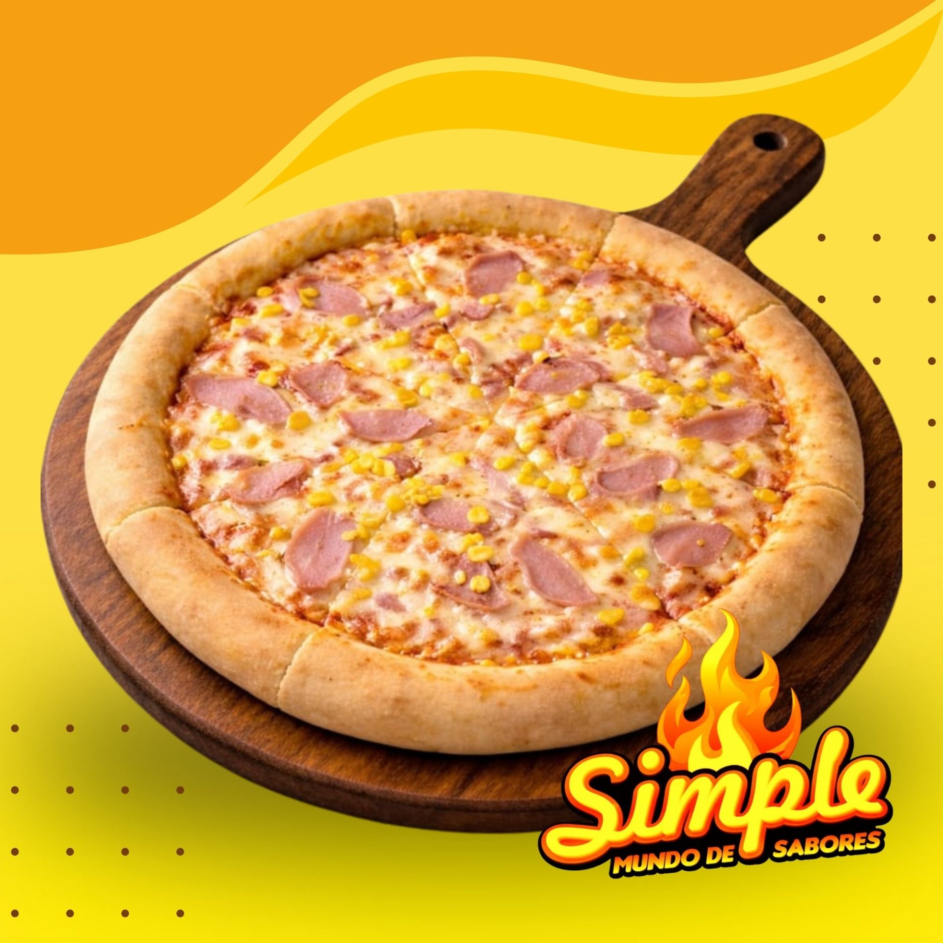 Pizzas de jamon