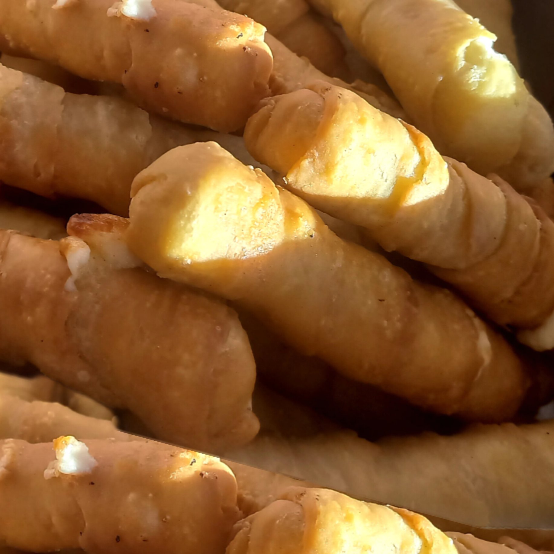 Tequeños crudo tradicional de queso