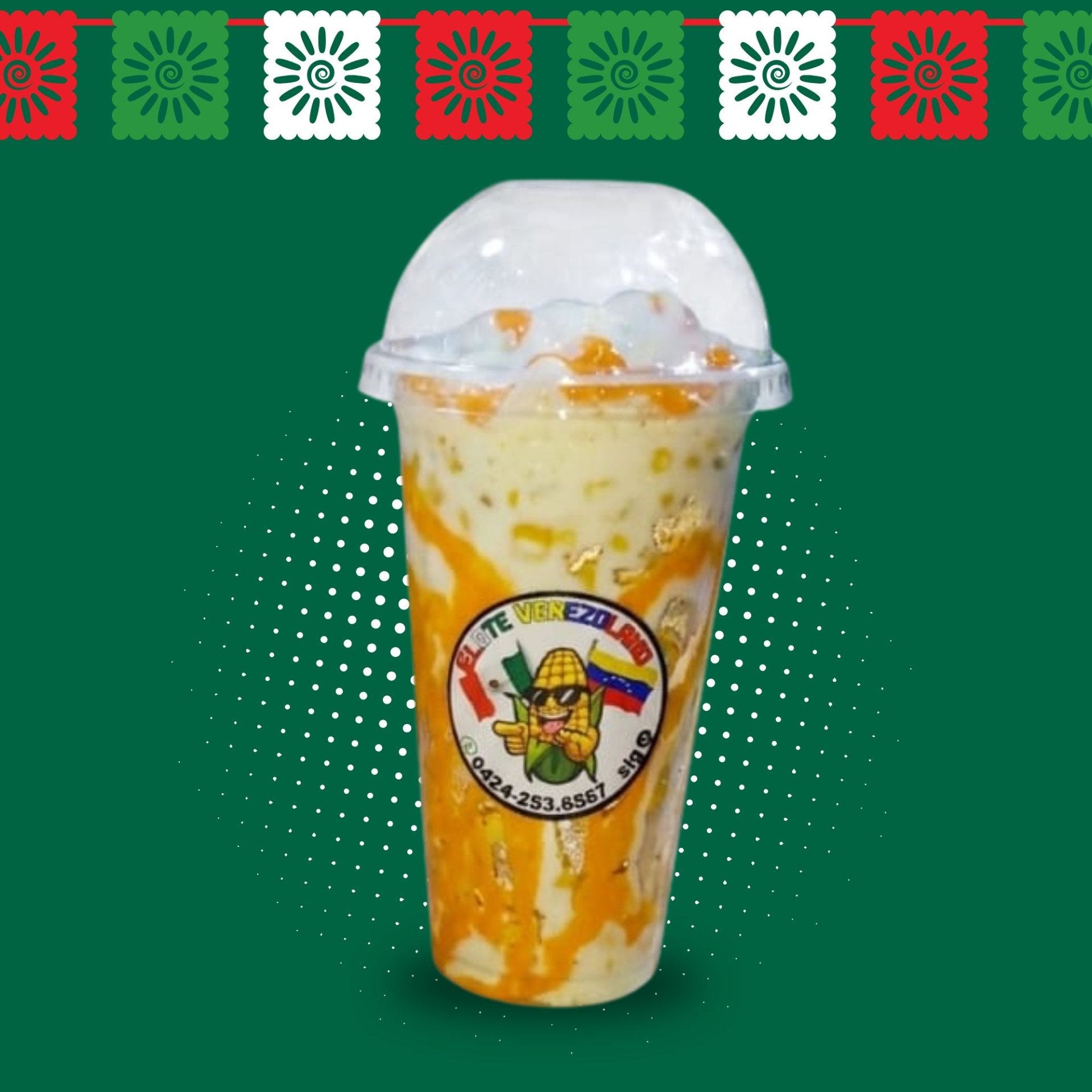 Vaso De ESQUITE 16oz tipo domo