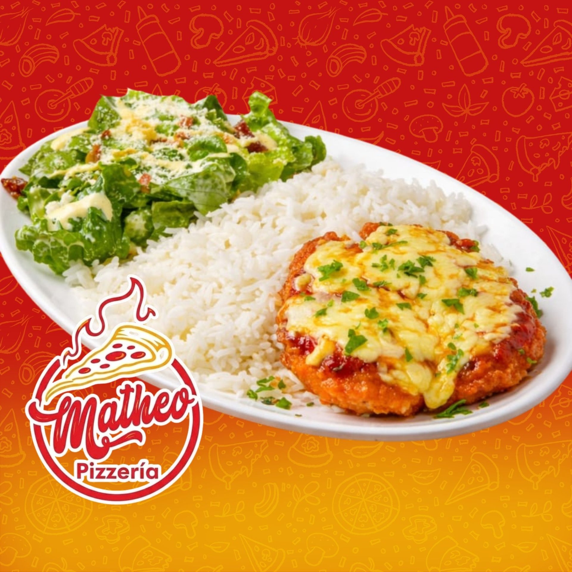 Almuerzo 1 Proteína + 2 Contornos