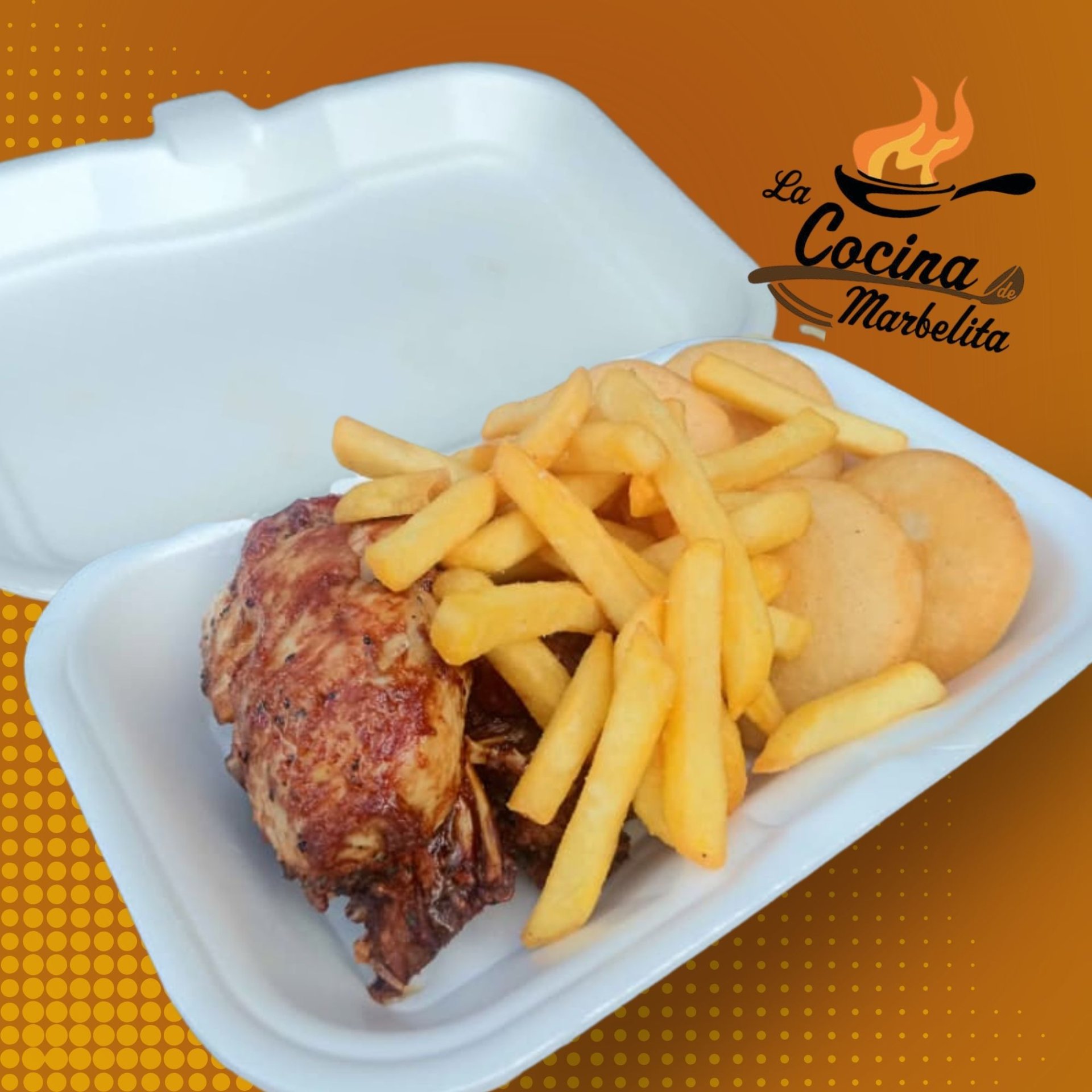 Almuerzo Pollo frito