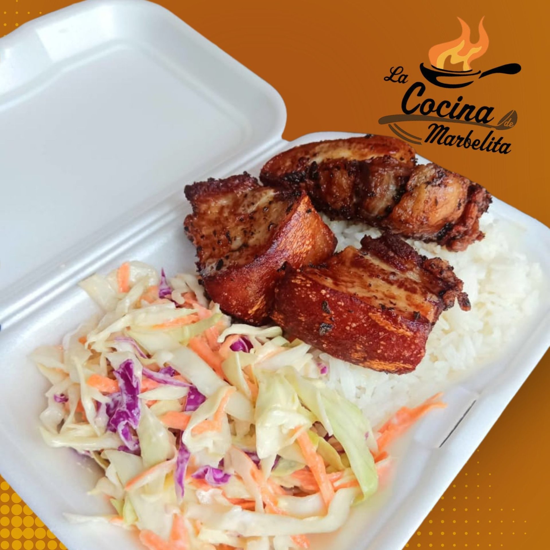 Almuerzo Costilla de cochino