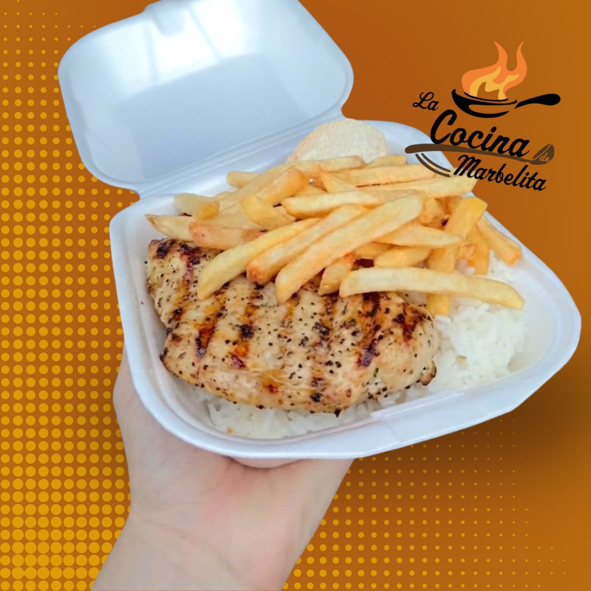 Almuerzo Pollo a la plancha