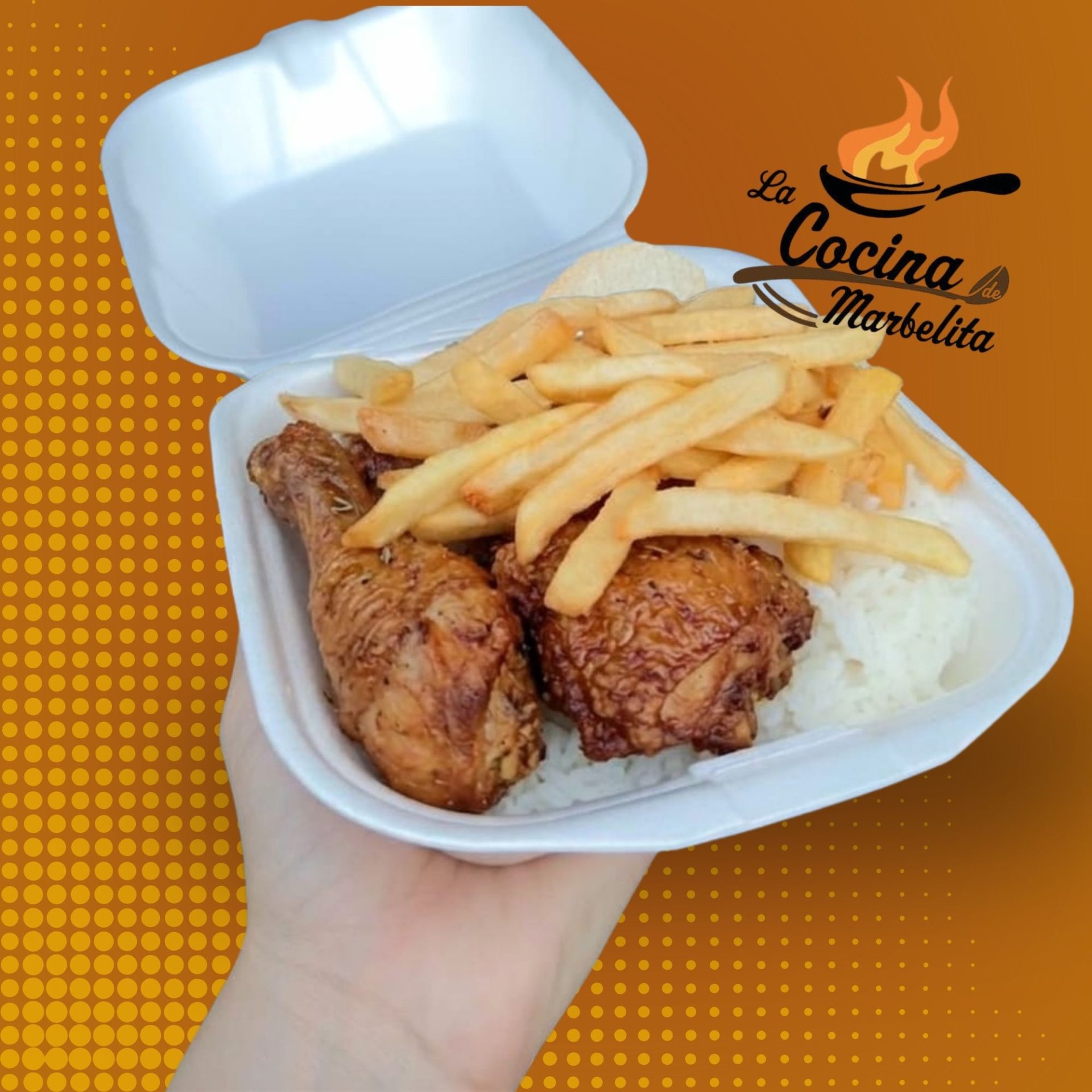 Almuerzo Pollo frito