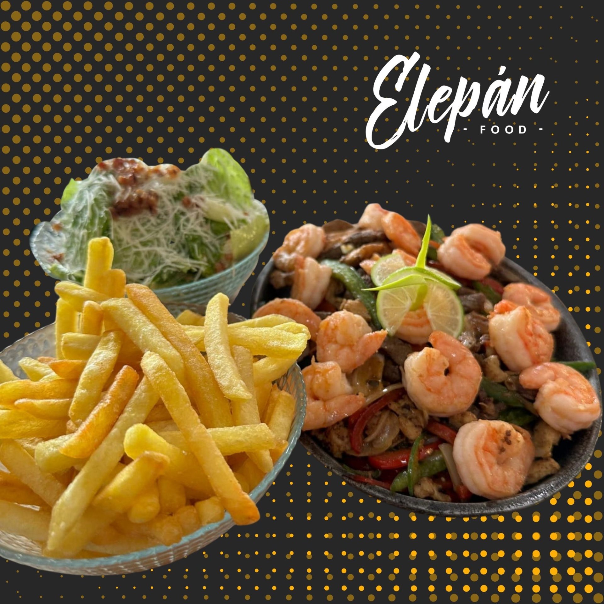 Parrilla Mixta con camarones para 2 personas