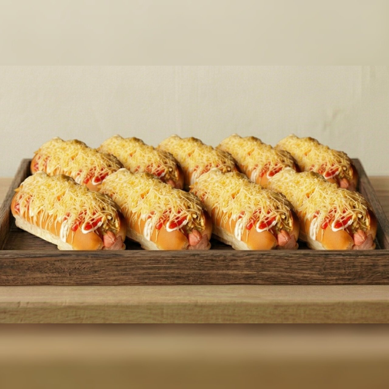 10 Perros (Especiales) + 1lt de refresco