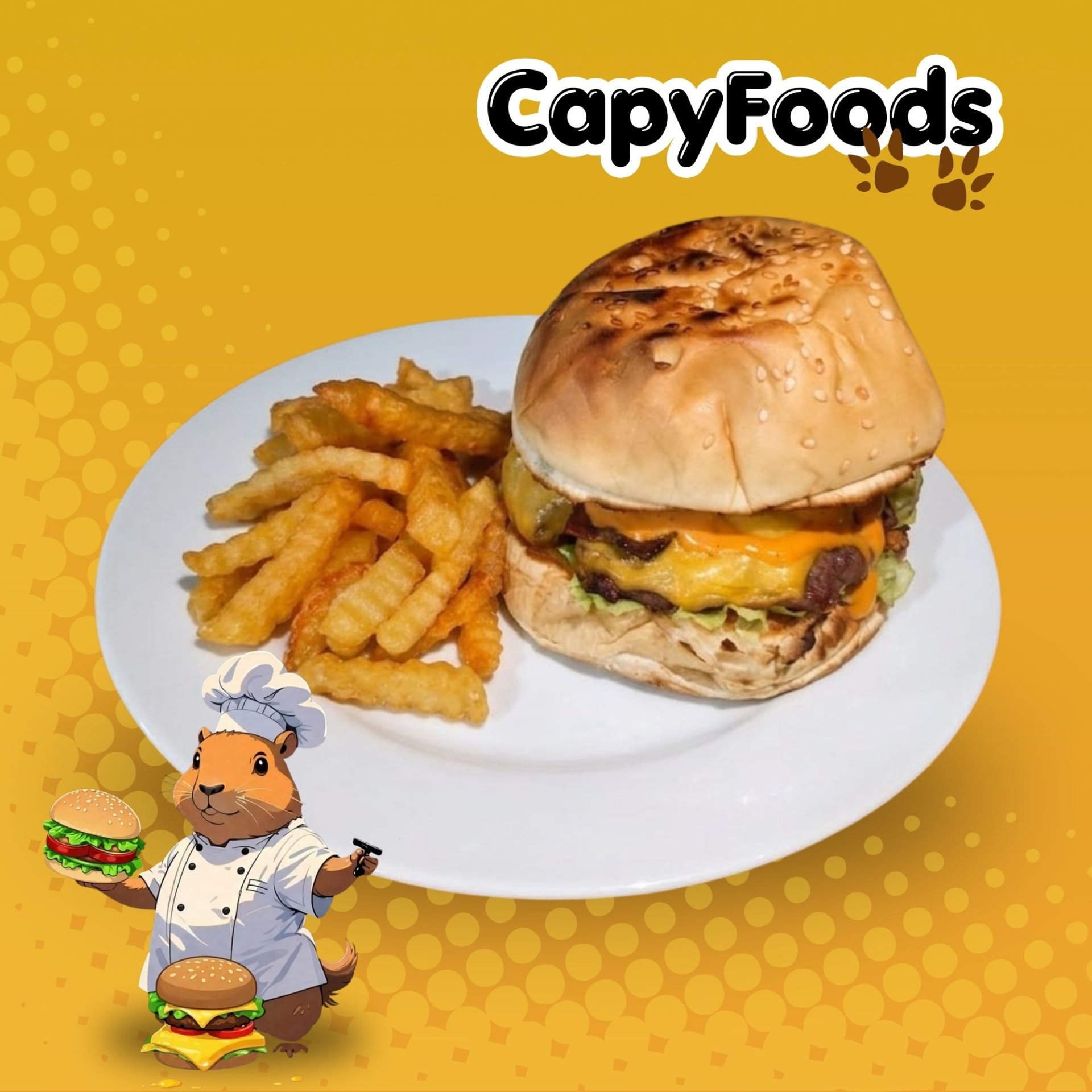 CAPYBURGUE CARNE