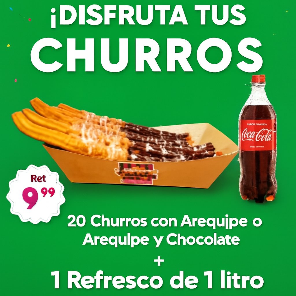 Promo 20 churros
