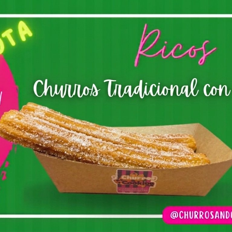 1/2 Ración de Churros tradicionales (azúcar)