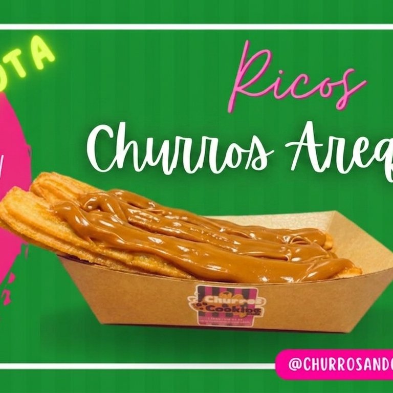 1/2 Ración de Churros de arequipe