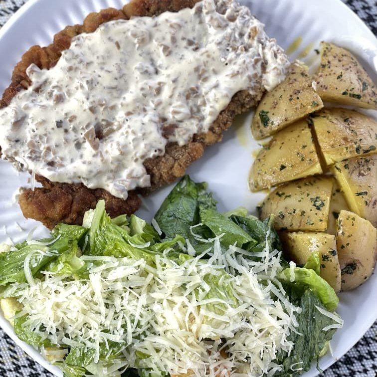 Milanesa al Champiñon