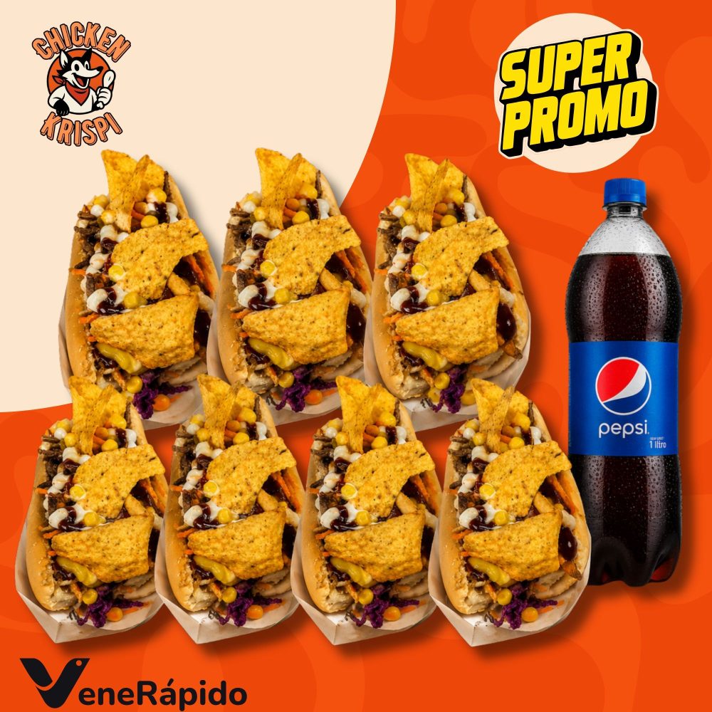 PROMO 5 Sencillos Premium + 1 Lt de Refresco 8,99$