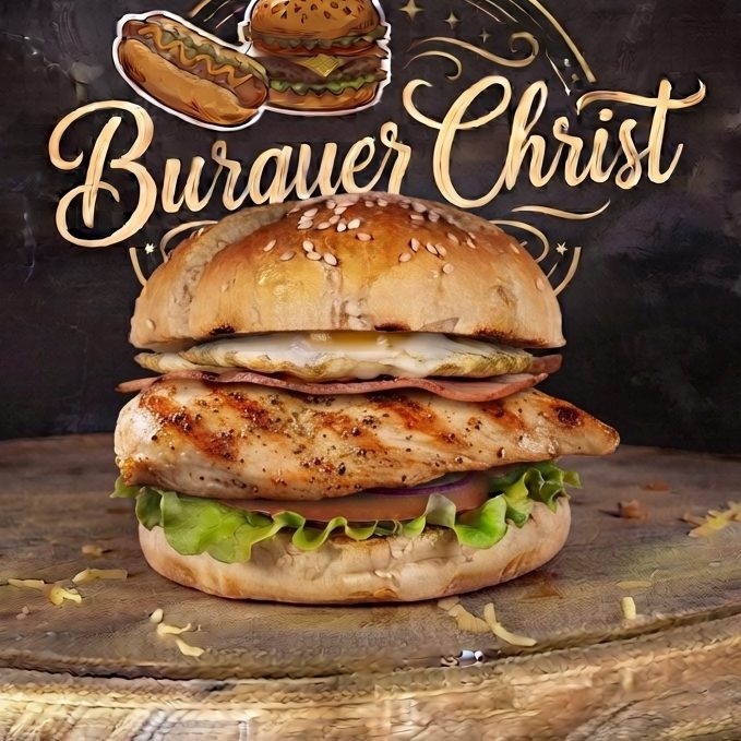 Hamburguesa sencilla de pollo