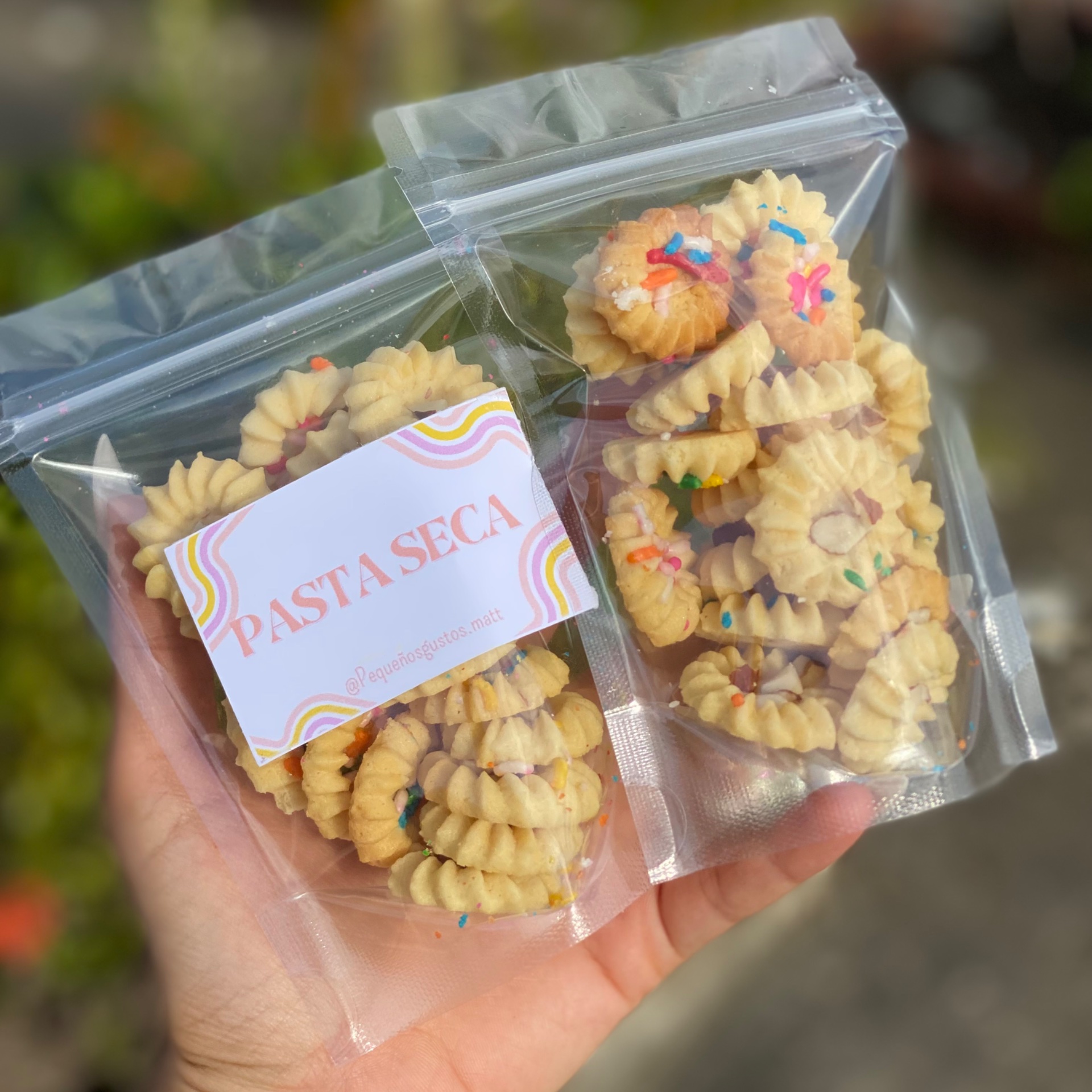 Packs de pasta seca
