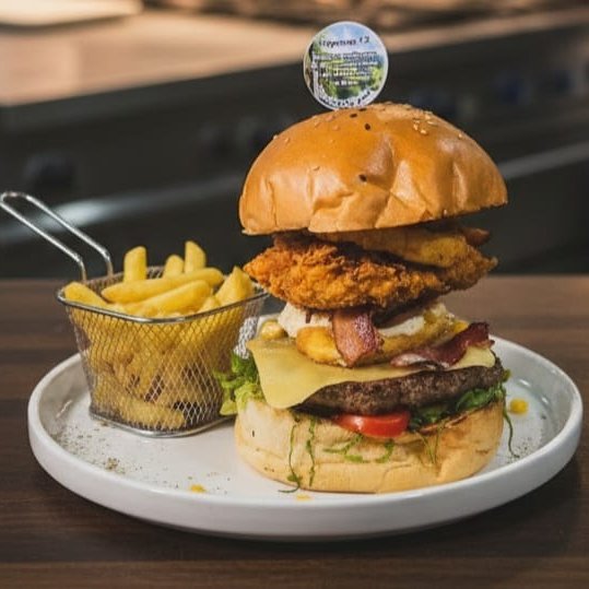 Hamburguesa Explosión Americana