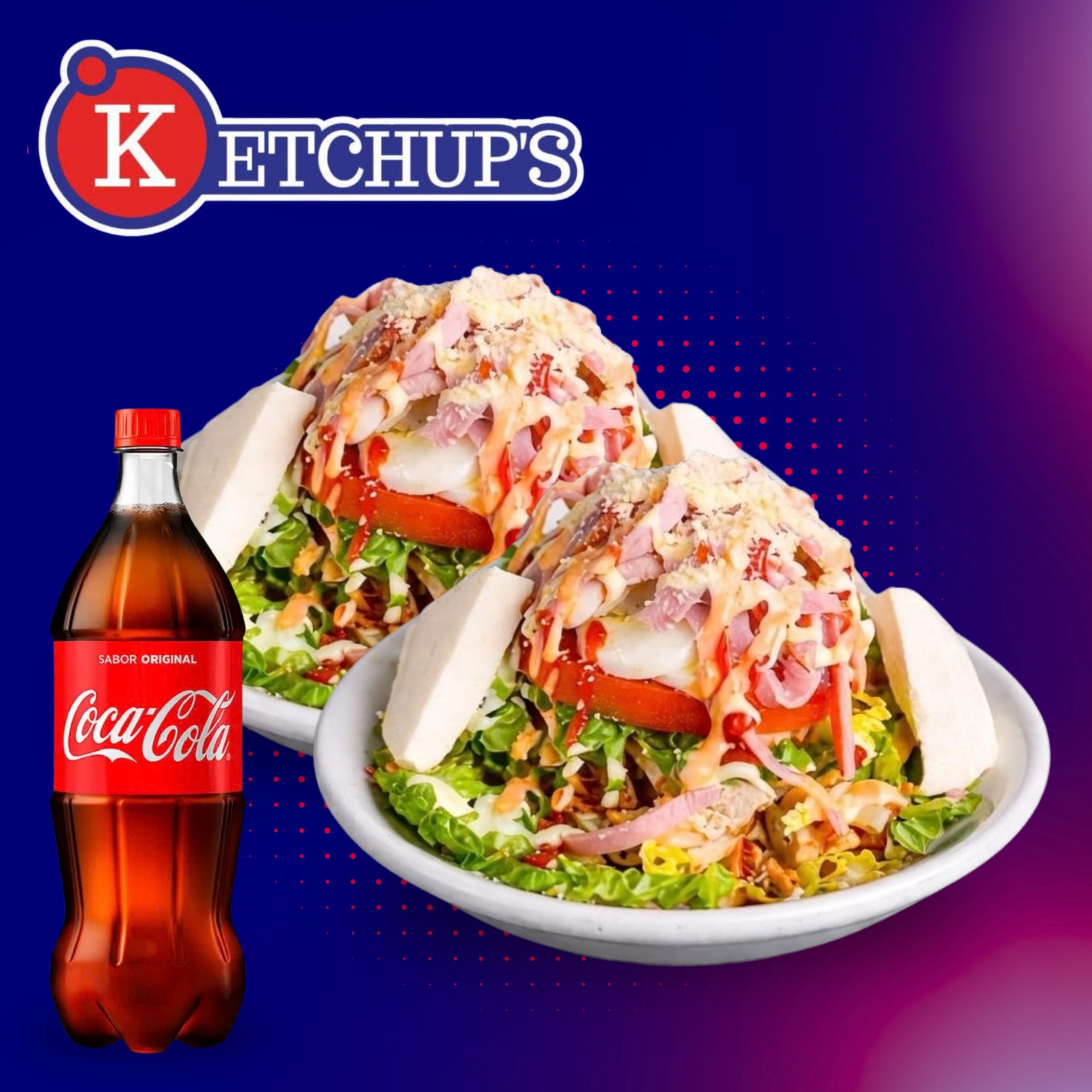 2 Cabimeras + 1 Bebida 1lt